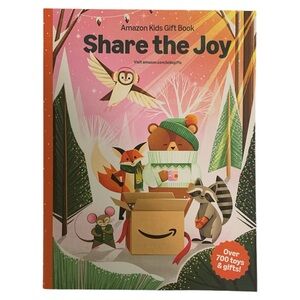Amazon Holiday Kids Gift Book Share The Joy 2024 Toy Gift Catalog Guide